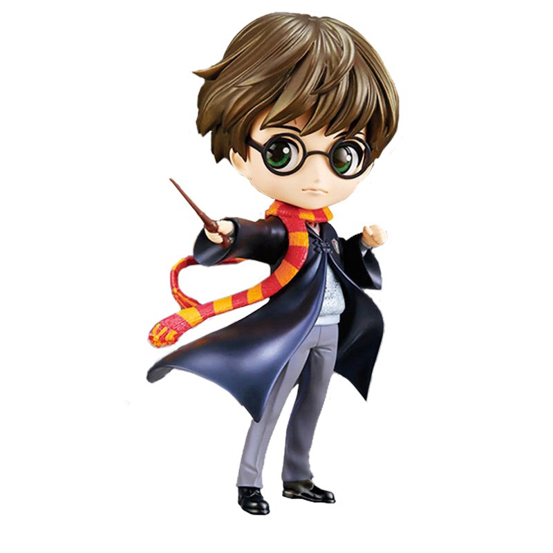 qposket 哈利波特 赫敏 罗恩斯内 普罗恩 马尔福q版手办摆件 哈利波特