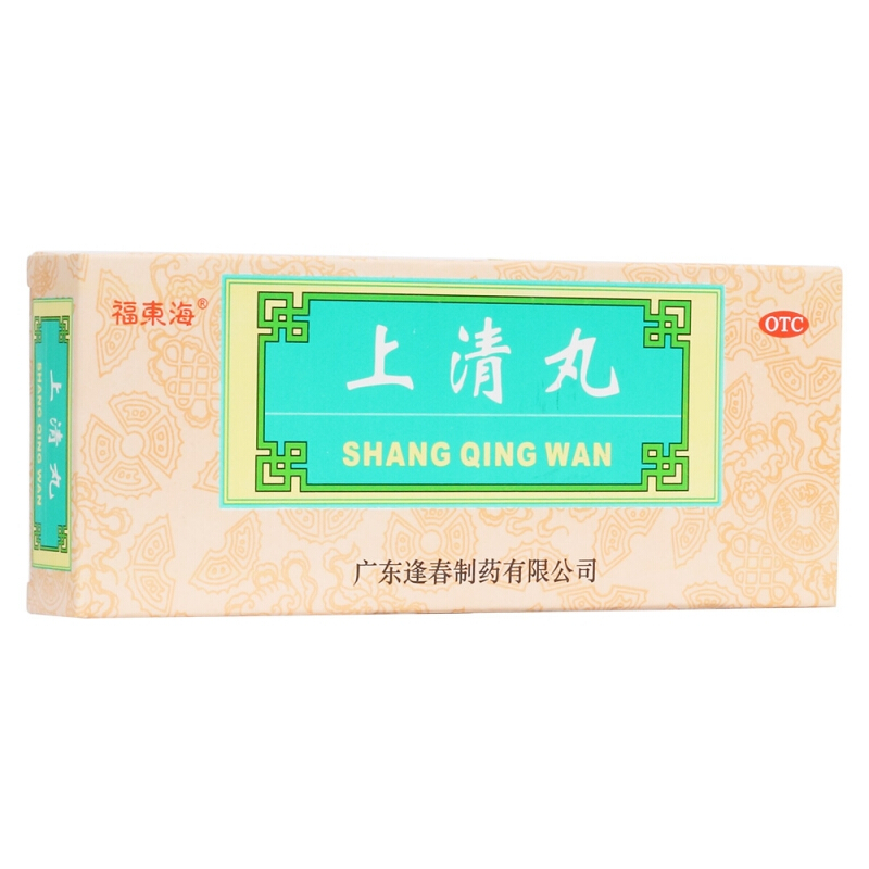 福东海 上清丸 9g*10丸 清热解毒 1盒装