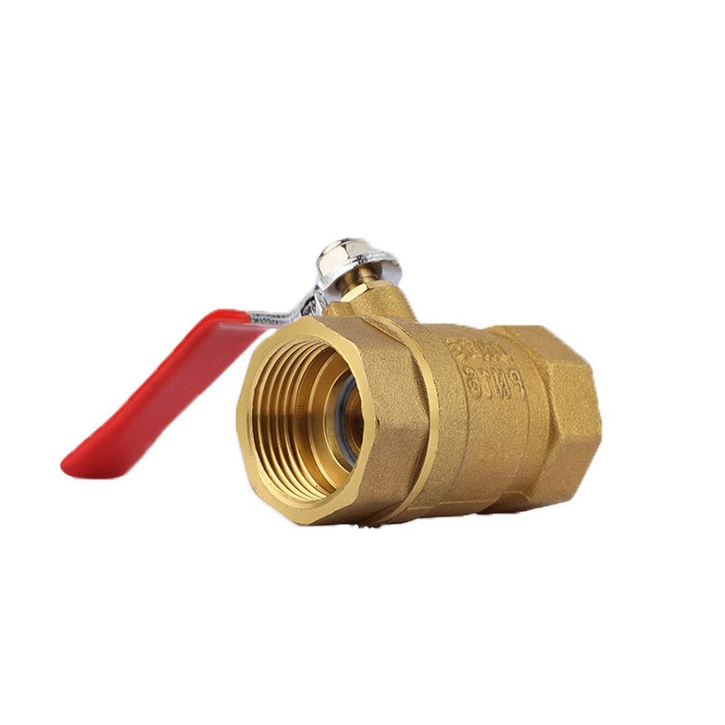 昊步 黄铜球阀 自来水天然气水管开关阀门重型dn50 单位:个