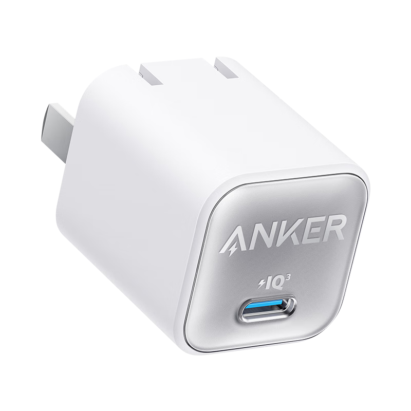 Anker 安克 A2147 手机充电器 Type-C 30W 白色