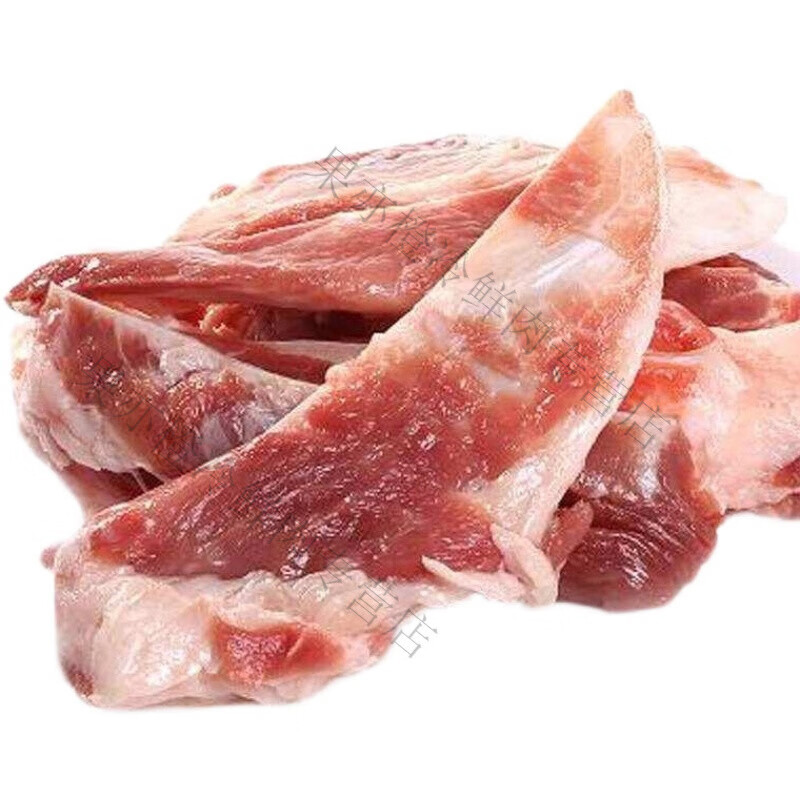 果亦橙月牙骨生肋排黑猪肉土猪肉块带肉新鲜排骨猪脆骨500g生鲜 2斤