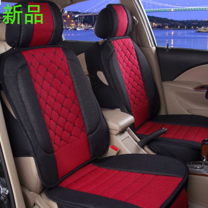 ljkl适用于比德文领驰m6/m7/m8/kitty/v7电动四轮车汽车电轿座套装饰