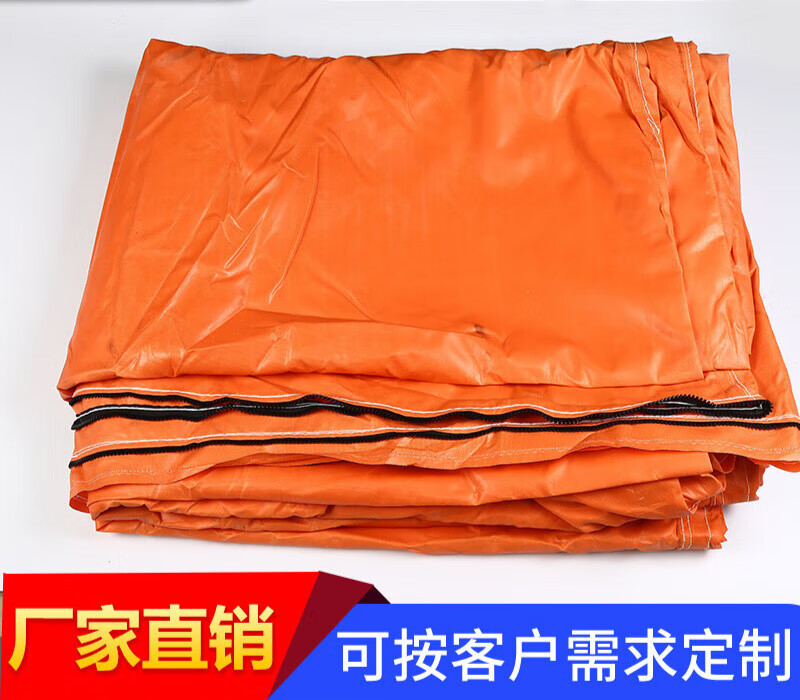 迪瑾矿山地铁隧道用阻燃拉链耐高温正压风筒工程风筒布风带导风筒管道