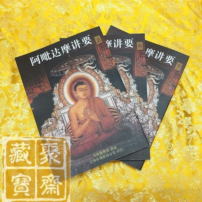 全新现货 玛欣德尊者 阿毗达摩讲要 一共上中下三本 全套合售