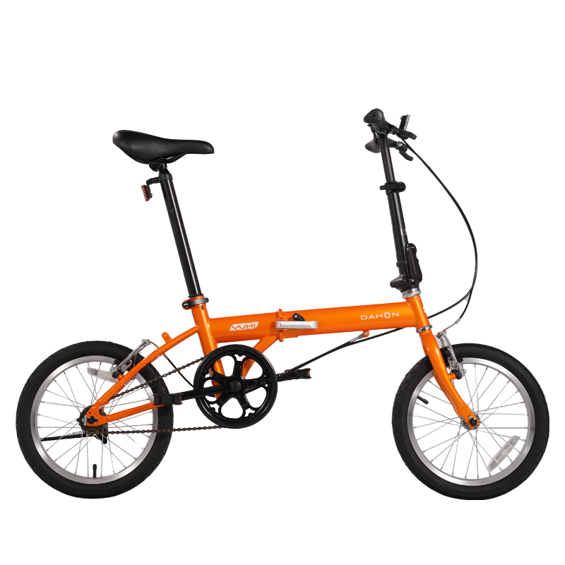 大行（DAHON）KT610折疊自行車(chē)16英寸單速男女學(xué)生上班上學(xué)城市通勤單車(chē) 橙色