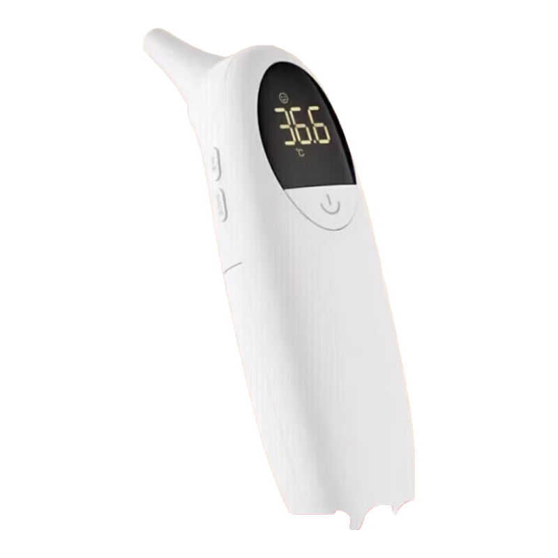 【药房直售】普爵耳温枪005 耳温枪体温计体温枪额温枪家用婴儿高精准温度计小型测 耳温枪电池款(新款葵花圆满耳温枪)