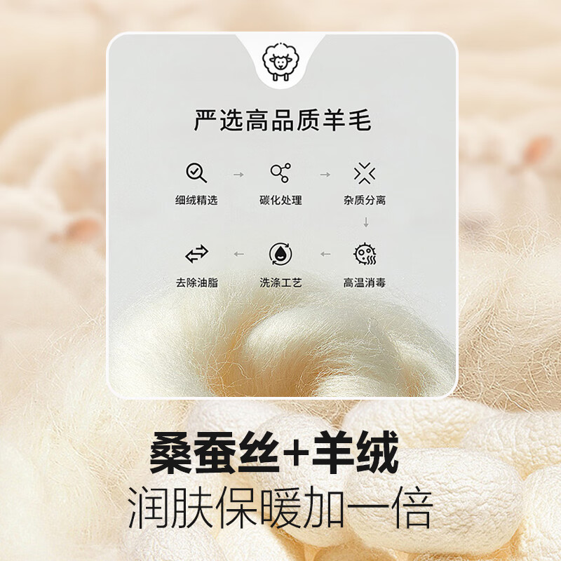 family by gb3096好孩子儿童保暖内衣套装双面磨毛羊绒蚕丝秋衣秋裤中大童睡衣 羊绒蚕丝紫 加厚 秋冬款 110 加大1码拍