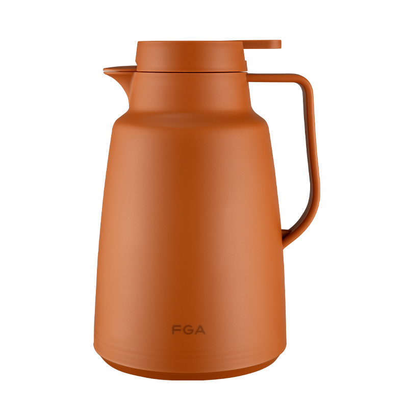 富光 fga玻璃内胆 家用保温壶  斯塔橘 1500ml