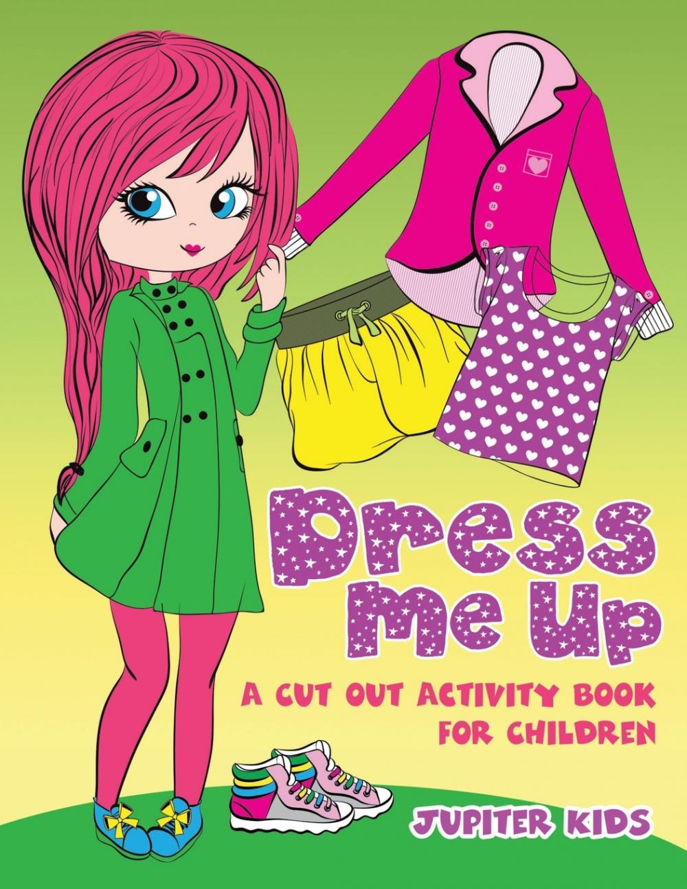 预售 按需印刷 dress me up (a cutout activity book for children)
