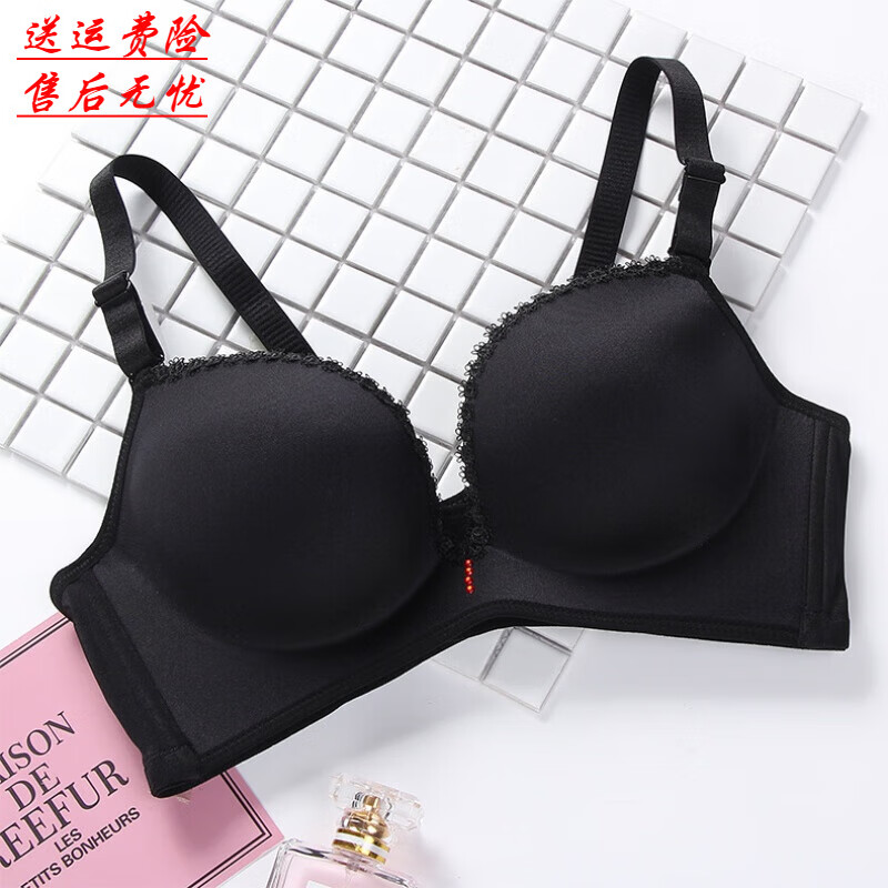 黛安芬内衣文胸套装加厚6cm无钢圈调整型平胸性感超厚聚拢上托a杯8