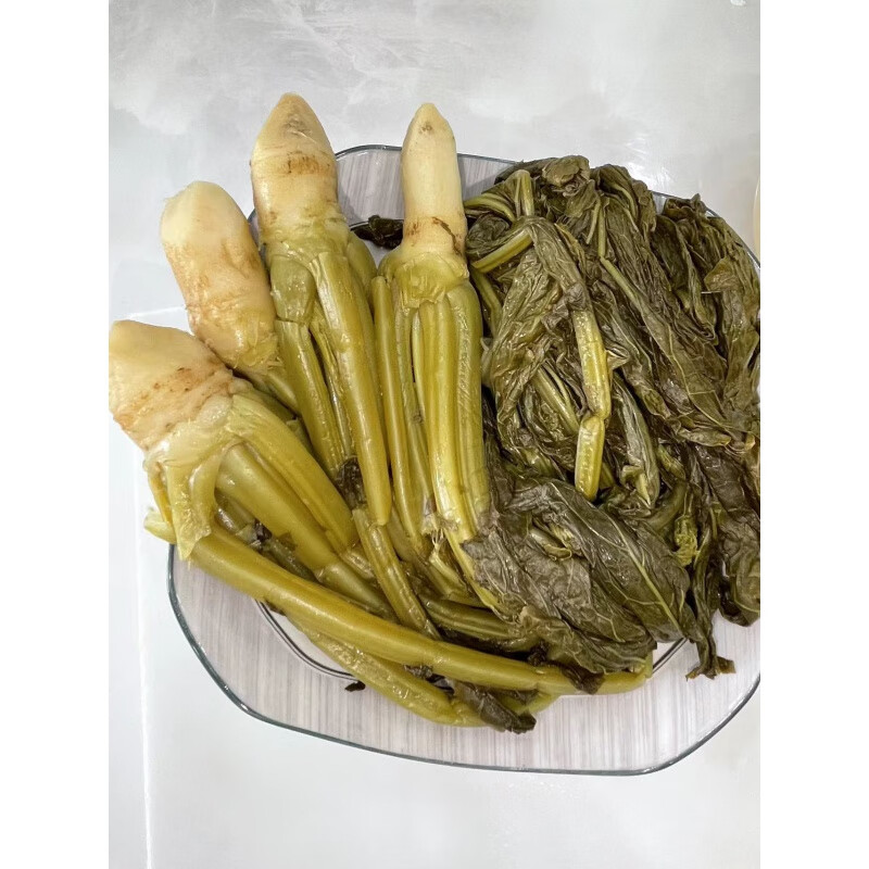 轻即新化特产农家黄菜酸菜泡萝卜老坛酸王菜酸萝卜条咸菜泡菜下饭 农
