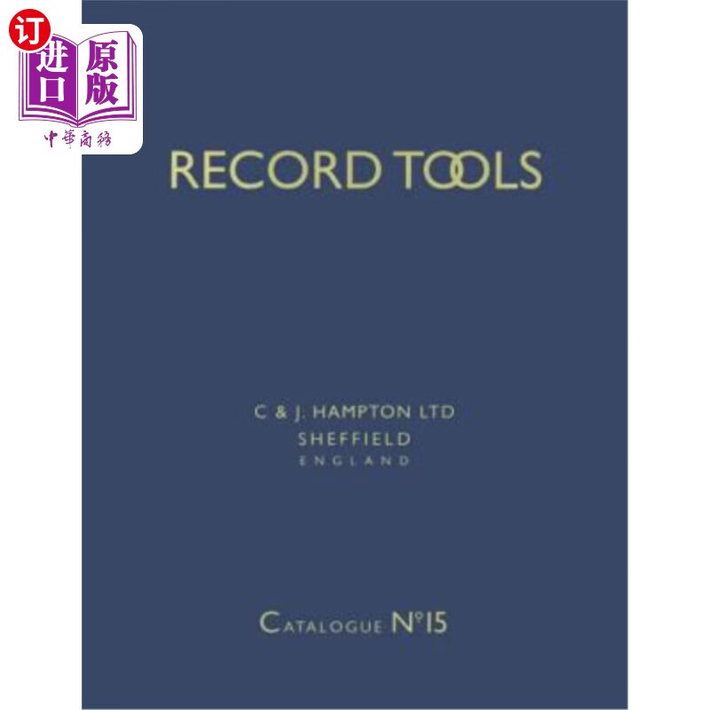 海外直订record tools: no. 15: reprint of catalogue no.