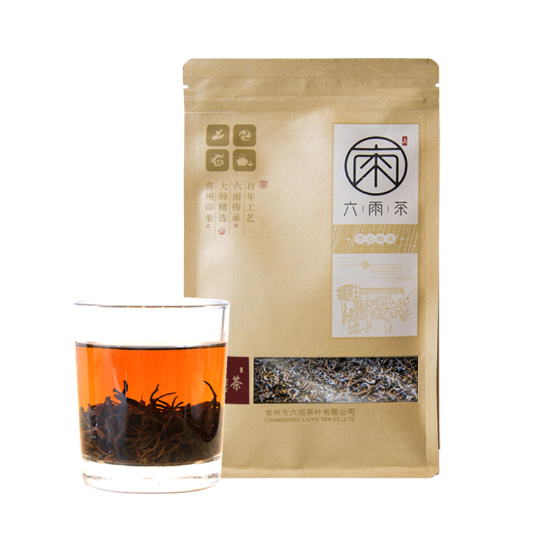 六雨 天目湖红茶散装特级茶叶 溧阳特产口感醇厚浓香型小种功夫茶 100g（袋装-2025新茶抢先购）