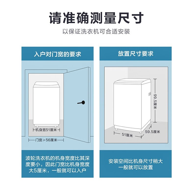 美的（Midea）波轮洗衣机全自动 7.2公斤 专利免清洗十年桶如新 10分钟快洗 一键脱水【企业采购】