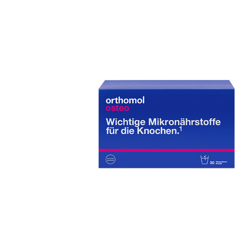 奥适宝（ORTHOMOL） 德国进口维D钙软骨素骨质疏松适用钙锌VD复合营养素冲剂30天装