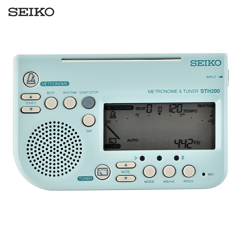 SEIKO精工电子节拍器调音器钢琴古筝吉他小提琴乐器考级通用STH200L