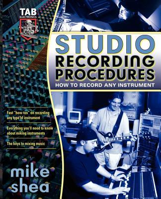 预订 studio recording procedures