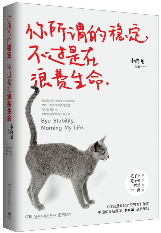 【新华书店】你所谓的稳定，不过是在浪费生命:李尚龙2016新作 李尚龙 湖南文艺出版社