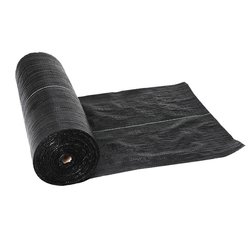 婉和 防草布除草布4.0米*100米長 果園果樹農用遮草蓋草布防草地布除草墊透水布耐用保濕抗老化pe園藝地膜