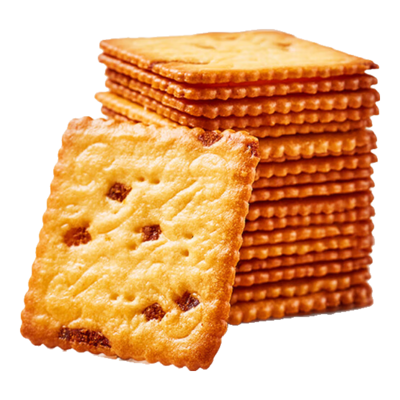 伟龙牛油果奇亚籽苏打饼干 酥脆可口0反式无添加蔗糖 健康代餐 【店长力荐】408g*2盒