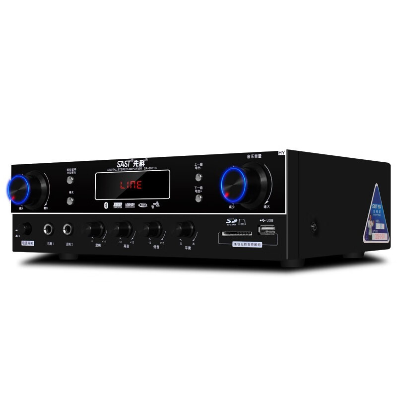 0家庭影院功放重低音大功率蓝牙卡拉ok音响 100w定阻功放(推荐6.