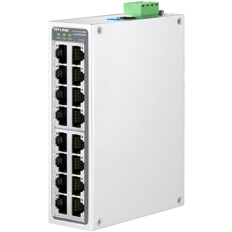 ������TP-LINK��16��˫ǧ��������ҵ����ҵ�������� EMC�߷����ȼ� ���Ͻ���Ǹ�Чɢ�� TL-SL1216��ҵ��