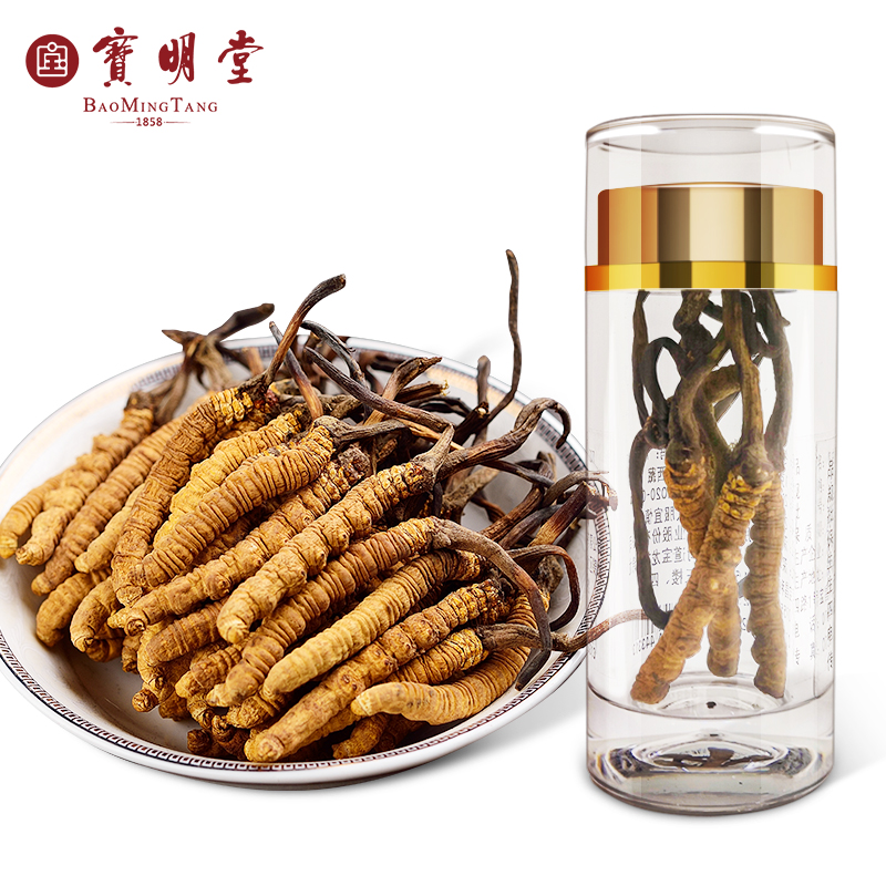 宝明堂品牌冬虫夏草-降价历史走势，性价比超高的珍品