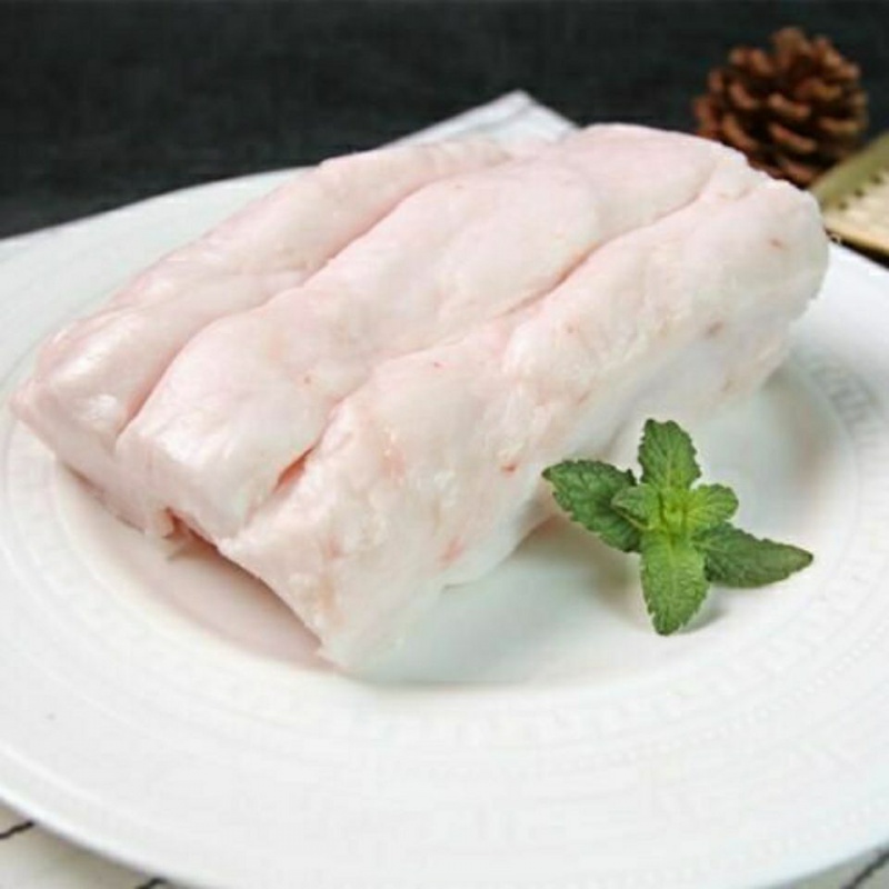 新鲜鲜猪板油农家土猪肥猪油奶白色食用荤油炼制 现宰现取 塔布莫特