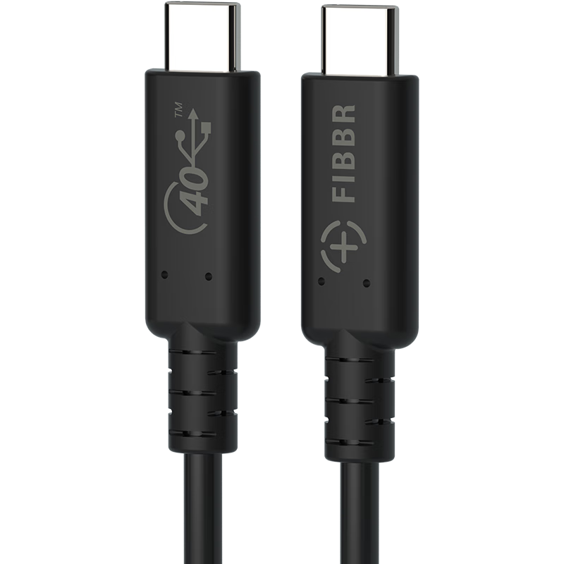菲伯尔（FIBBR） USB4 全功能数据线双Type-C视频线兼容雷电3支持PD100W高清投屏线