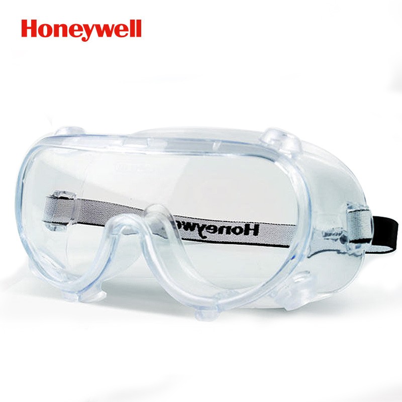 霍尼韦尔（Honeywell）LG99100护目镜 透明防雾防刮擦防尘防风沙防飞沫防护眼镜定做 2付