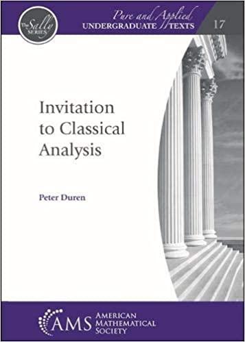 预订Invitation to Classical Analysis
