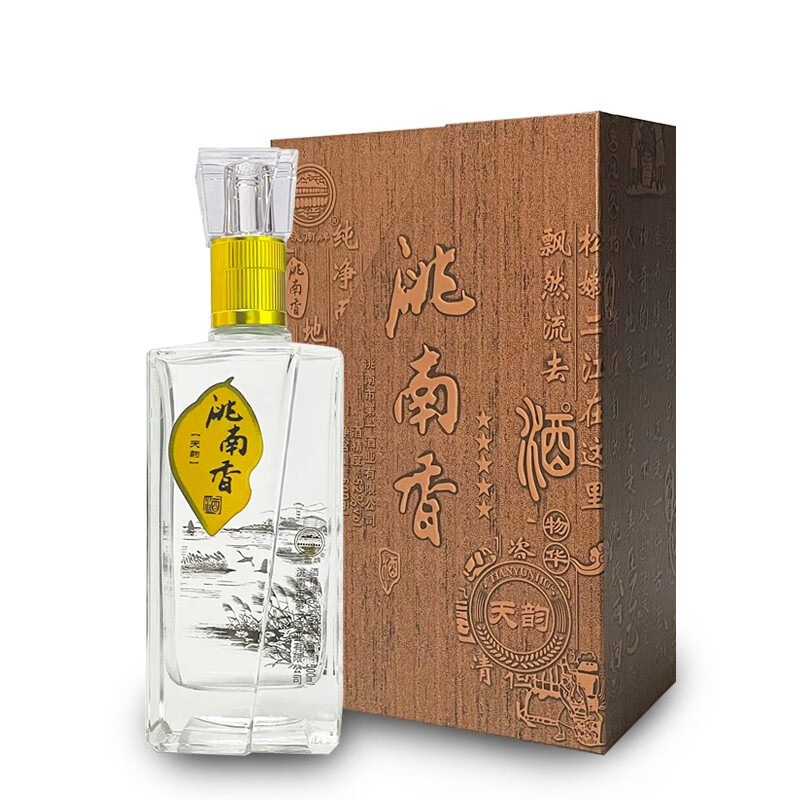 洮南香酒52度天韵浓香 东北高粱酒吉林名酒礼盒装 单瓶550ml