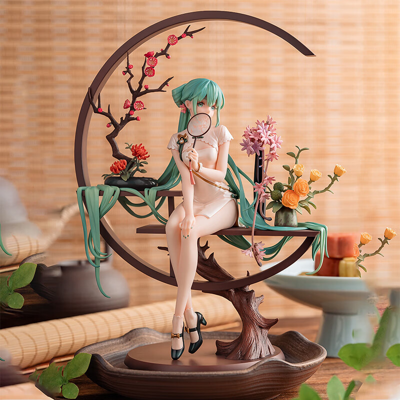 二次元美少女动漫模型摆件生日礼物 韶华初音版25cm(跟主图几乎一样)