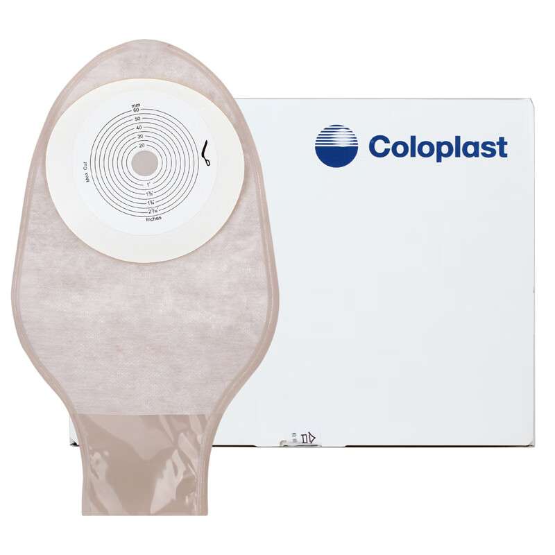 安舒1902一次性肛肠造口袋大便袋开口造瘘袋 10个/盒康乐保1902造口袋