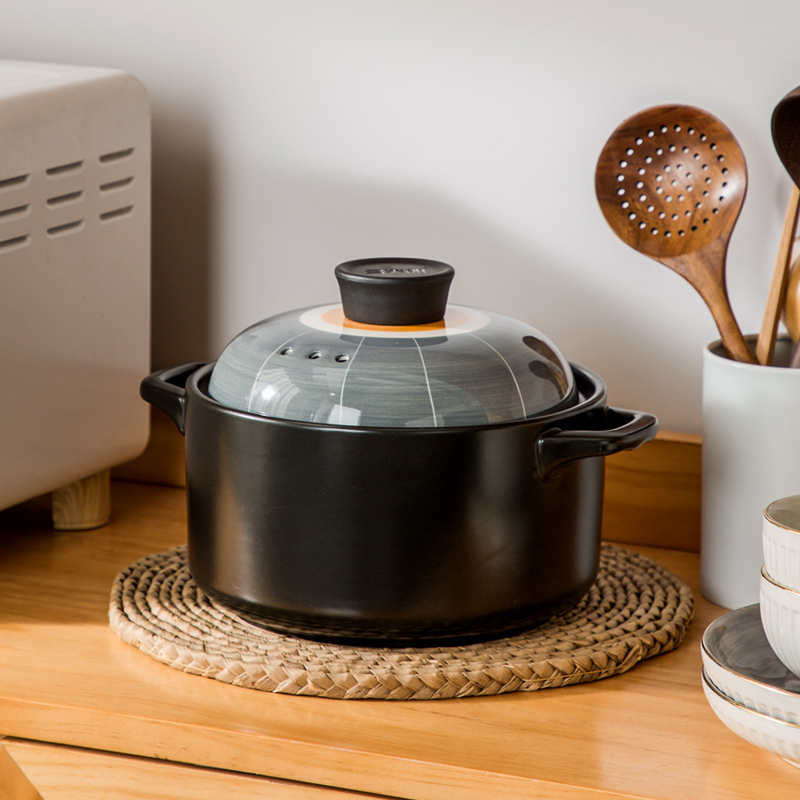 8升炖锅-深灰