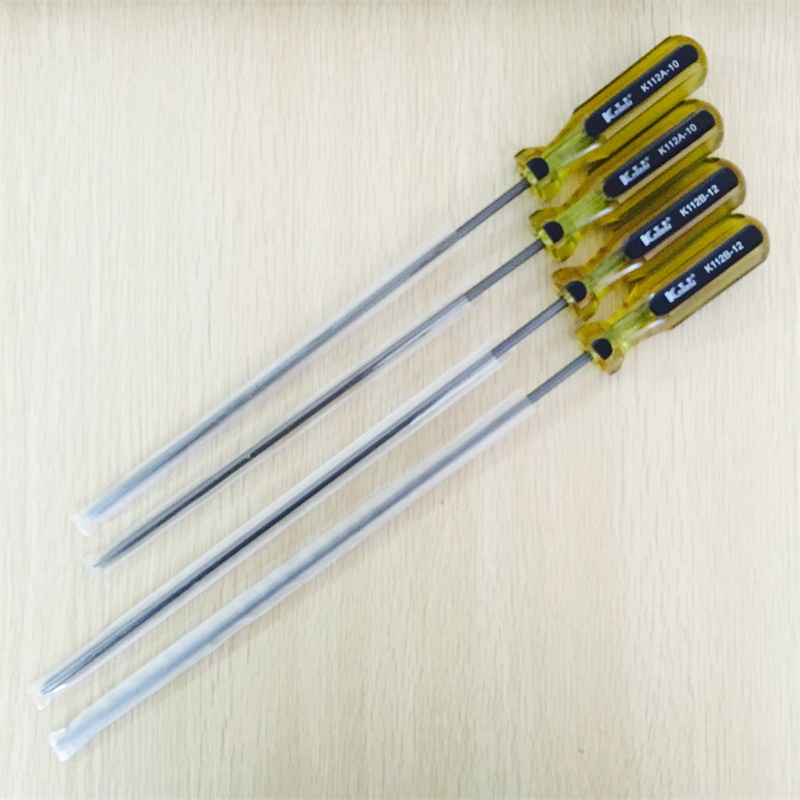 螺丝刀 一字开刀 8寸 10寸 12寸螺丝刀带磁性头 机修 k112a-10寸(一字