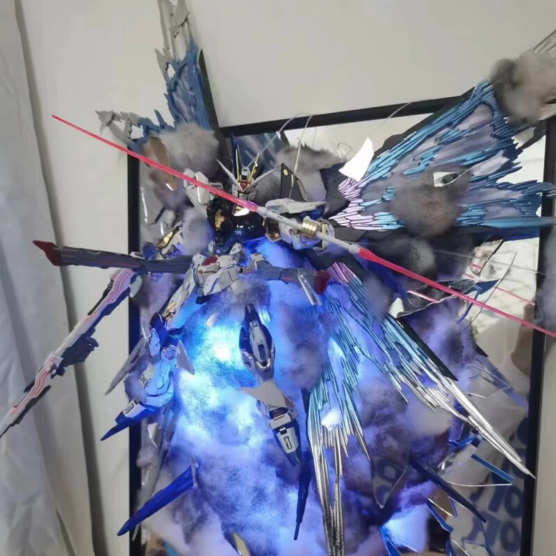 红异端独角兽巴巴托斯pg拼装玩具男 mb限定强袭-光翼版(浮游炮 地台