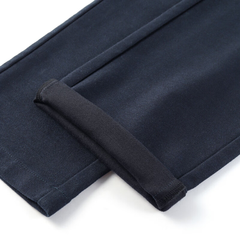 MAYOR男装 绒感面料蓝色休闲长裤 蓝色 38 (185/94A)