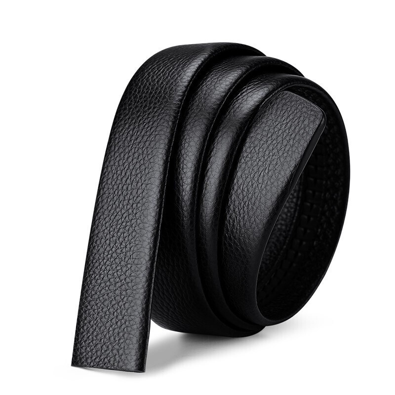 williampolo英皇保罗polo真皮皮带男头层牛皮不带头带条无头皮带男