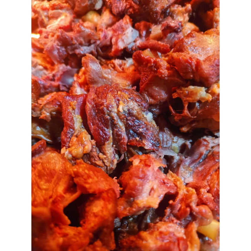 虎钢馋1斤 剔骨肉 熏肉熟食 猪脸碎肉 衡水特色小吃