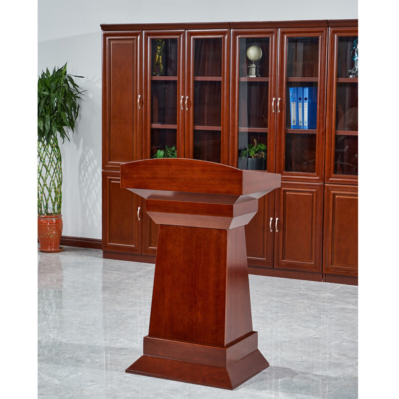 汉果演讲台咨客台迎宾台讲台桌登记台接待台发言台司仪台舞台讲话桌
