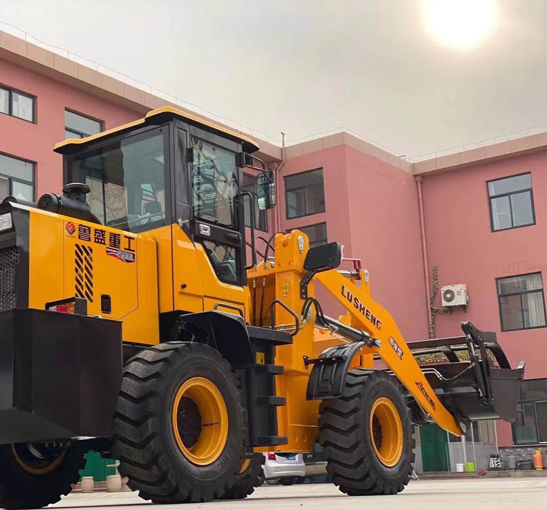 墨薰槿奔新农鲁盛重工zl940 932 930 928 20小装载铲车机抓草机抓木机