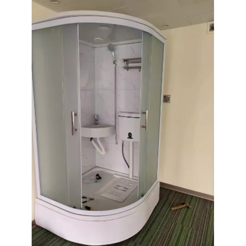 澳瑞莎整体淋浴房家用一体式钢化玻璃简易洗澡房隔断沐浴房桑拿冲凉