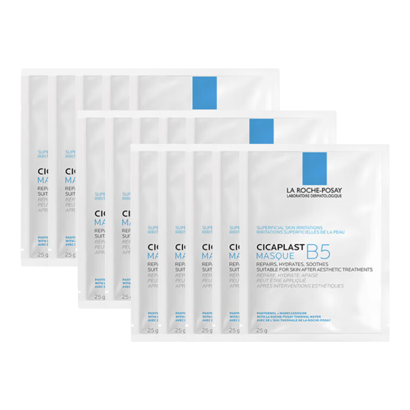 ڲLaroche Posay/Ȫ B5 Ĥ ˮʪ޻ 15Ƭ 340.2Ԫ3(113.4Ԫ/)