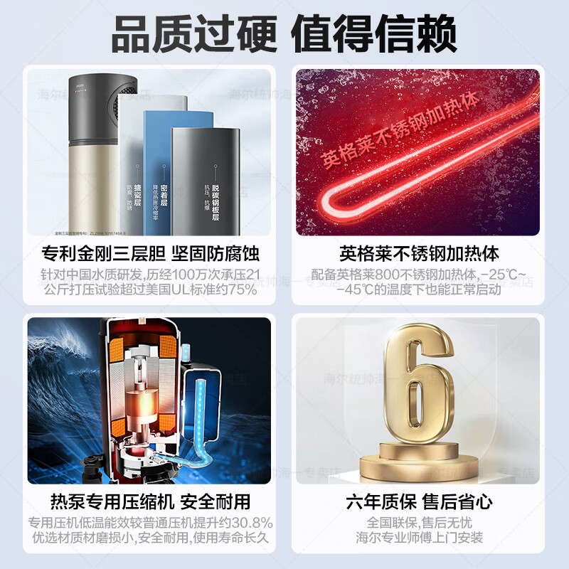 品牌:海尔型号:150L一体式空气能空气能热水器怎么样？体验后讲实情内幕？