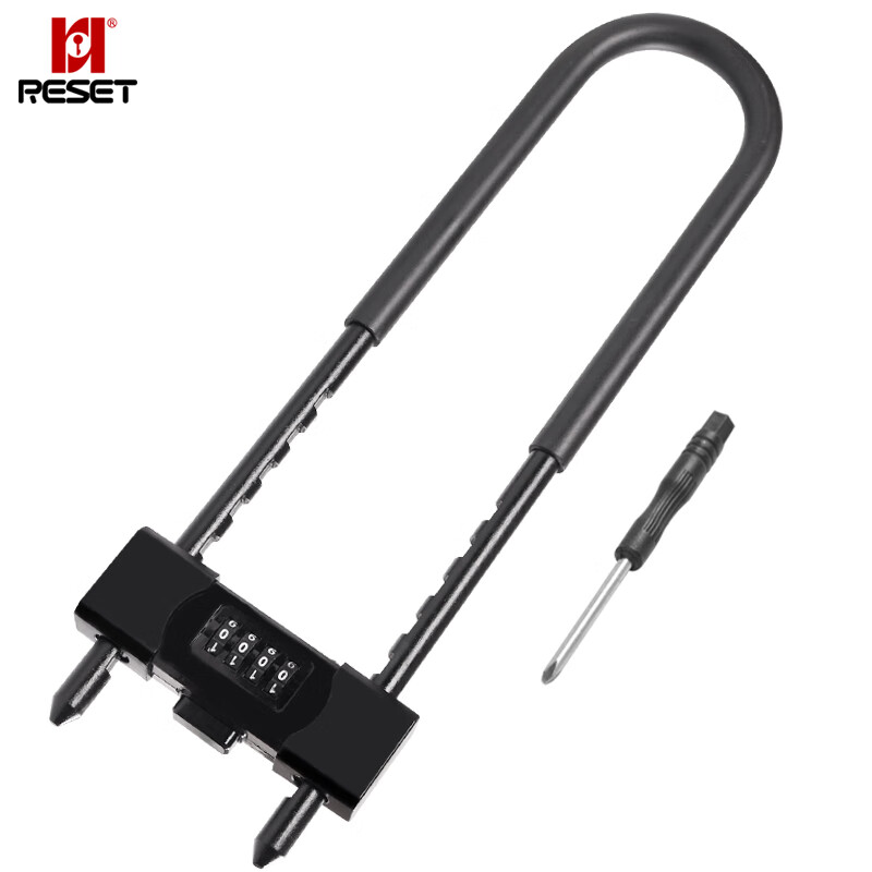 RESETU型密码锁玻璃门办公室商铺门锁U形防盗锁插锁 加长420mm RST-148使用感如何?