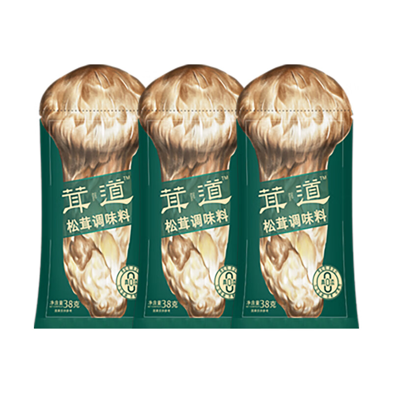茸道松茸鲜炒菜提鲜调味料家用松茸精代替鸡精盐味精调料3袋装