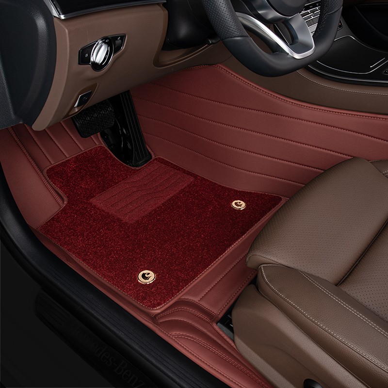 博紫适用于奔驰e300l/gle350/c200l/s400l/glc260l真皮全包围汽车