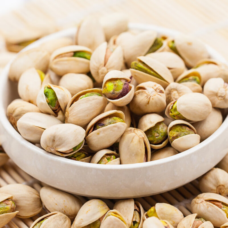 富锦原味开心果坚果混合每日坚果小包装20包整箱零食 开心果  38gx4袋