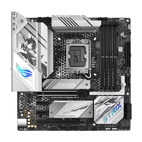 ڲROG STRIX B760-G GAMING WIFI S СѩS ѡ ѩڴ CPU i5-14490F/i7-14700KF uװ СѩS D5B760-G1379Ԫ